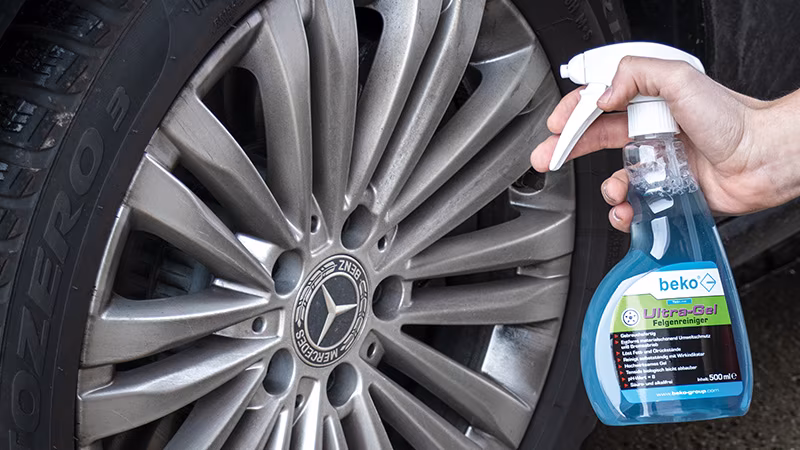 TecLine Ultra-Gel Felgenreiniger 30 l Kanister Leichtmetallfelge, Autorad, Sprach, Reifen, Rad