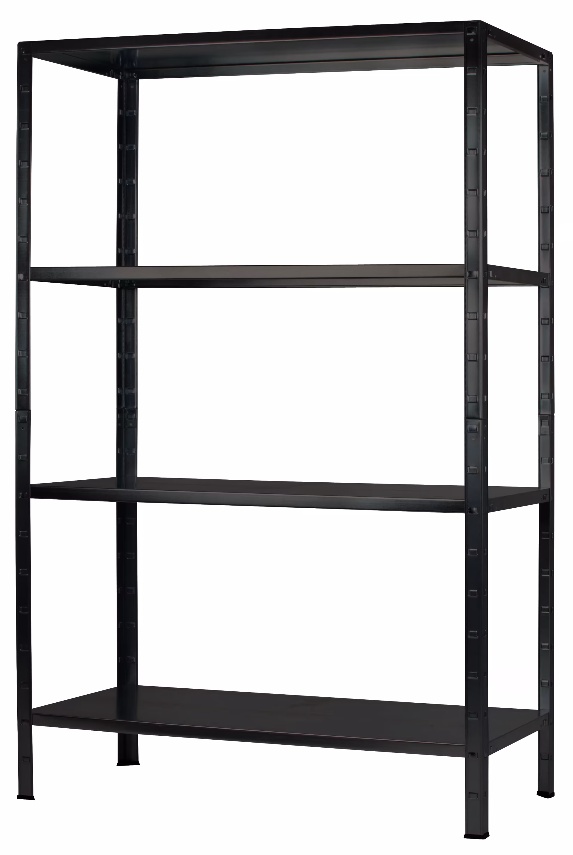 SCHULTE Regalwelt Steckregal, 65kg Tragkraft, 190x100x40 cm (HxBxT) schwarz-str. von der Marke Schulte Regalwelt aus der Produktreihe Stecksystem
