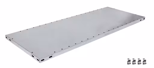 Zusatz-Fachboden MULTIplus85 1000 x 500, verzinkt, inkl. 4 Fachbodenträgern aus der Kategorie Zubehör mit der Artikelnummer 11355-B
