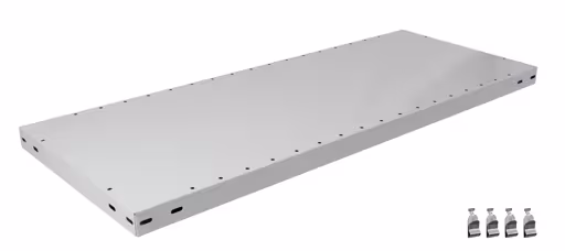 Zusatz-Fachboden MULTIplus250 750 x 400, RAL 7035 lichtgrau, inkl. 4 Fachbodenträgern von der Marke Schulte Lagertechnik Zusatz-Fachboden MULTIplus250 750 x 400, RAL 7035 lichtgrau, inkl. 4 Fachbodenträgern aus der Kategorie Zubehör mit der Artikelnummer 37304-B