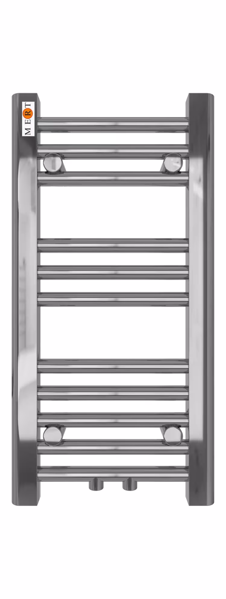 MERT Badheizkörper Chrom gerade, Mittelanschluss Ausführung Größe: 300x600 mm mit der GTIN 4260289850796 MERT Badheizkörper Chrom gerade, 300*600 mm, Mittelanschluss von MERT mit der Artikelnr. 3-30x060-M