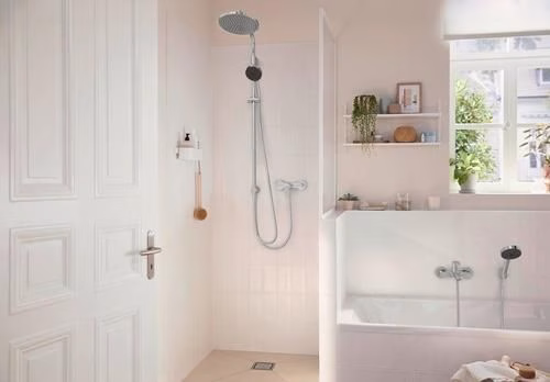 Hansgrohe Brausehalter PORTERC für Schlauch mit konischer Mutter chrom