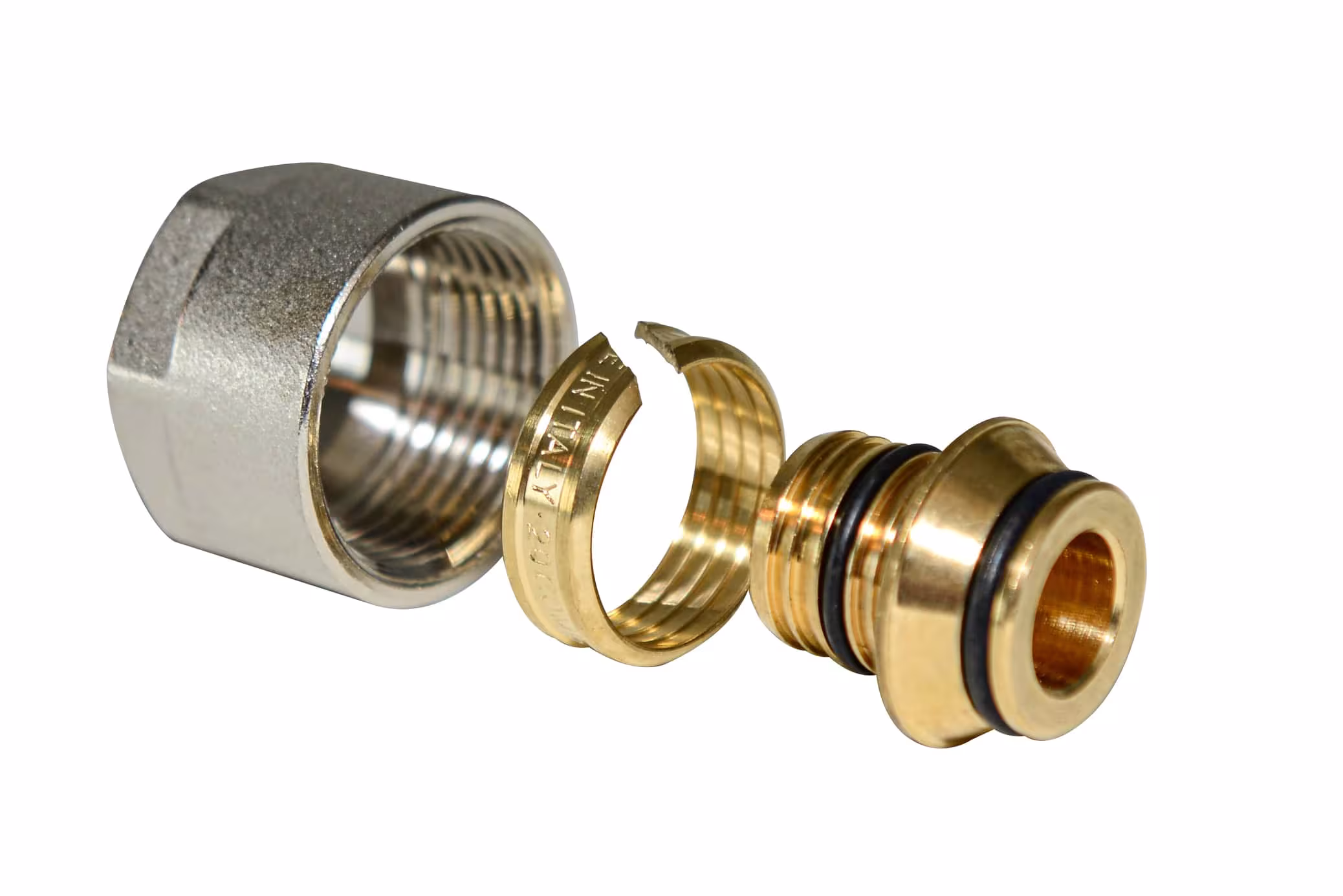 Zewotherm Klemmverschraubung Typ Dimension: 12x1,3 aus der Kategorie Fußbodenheizungs-Verteiler mit der Artikelnr. 16010025