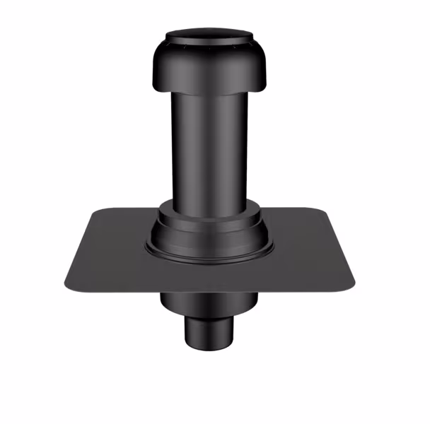 Flavent Pro Wohnraum Be- und Entlüfter einteilig DN 110 mit Bitumenmanschette von der Marke Klöber Flavent Pro Wohnraum Be- und Entlüfter einteilig Typ Durchmesser: DN 110 aus der Kategorie Dachdurchgänge isoliert mit der Artikelnr. KF7001-100