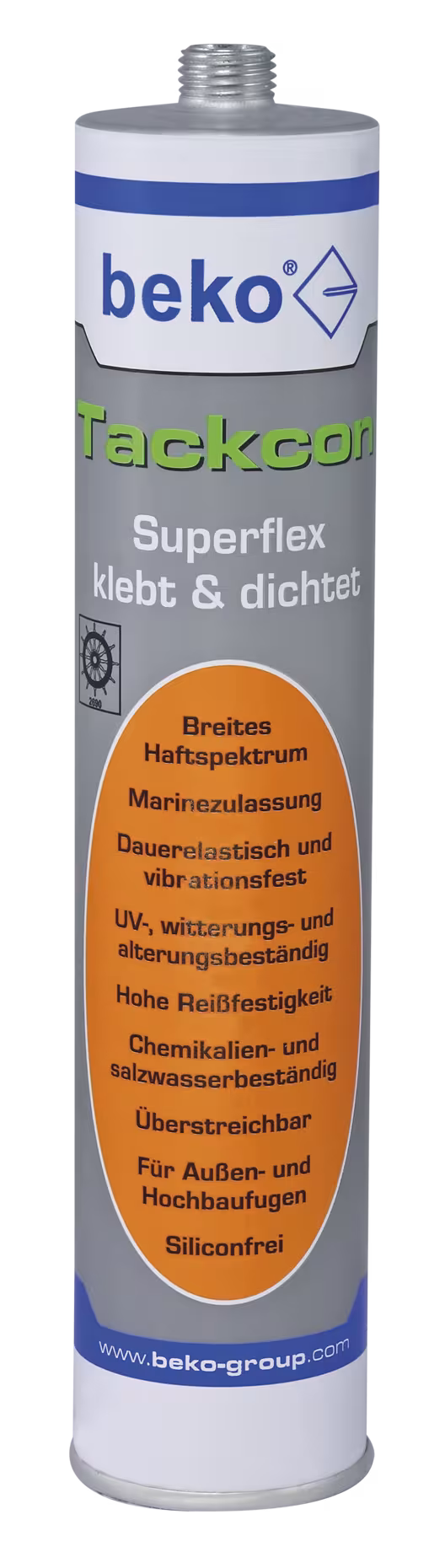 Tackcon 310 ml DUNKELGRAU Superflex von Beko Tackcon 310 ml DUNKELGRAU Superflex aus der Kategorie Montagekleber mit der Artikelnr. 240 310 7
