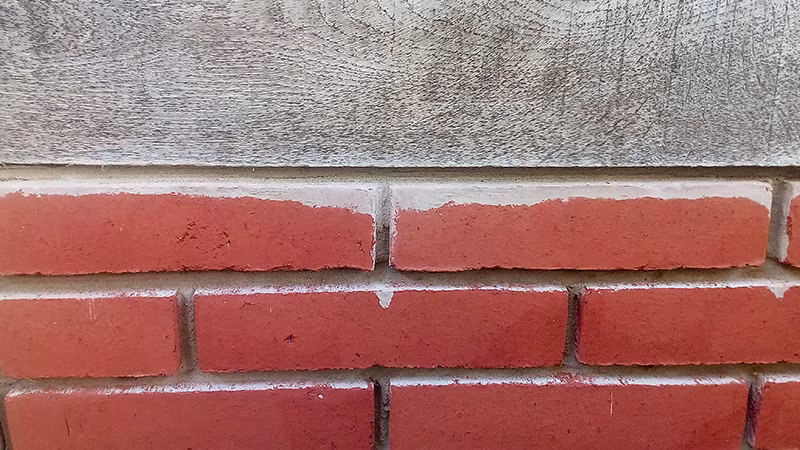 TecLine Premium-Reiniger für Zementschleier/Verkrustungen 1 l Flasche Backstein, Architektur, Gebäude, Mauer