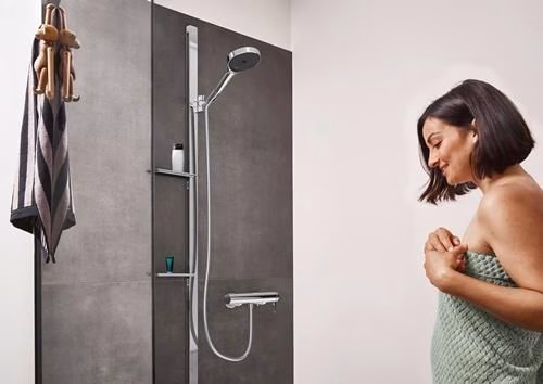 Detailbild 4077988 Hansgrohe Handbrause Rainfinity 130 3jet chrom