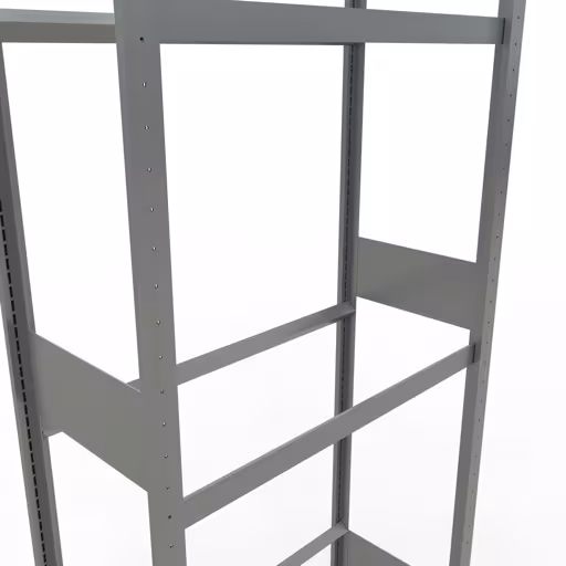 Grundregal, Räder-/Reifenregal, 3500 x 900 x 400 mm, verzinkt, 5 Lagerebenen á 150 kg Fachlast pro Ebene von der Marke Schulte Lagertechnik aus der Produktreihe Fachbodenregale