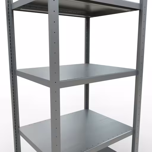 Abbildung Nr 12 des Artikels Grundregal, Fachbodenregal Stecksystem MULTIplus250, 2000 x 750 x 600 mm (HxBxT), 5 Fachböden, Längenriegel, verzinkt aus der Produktgruppe Stecksystem von der Marke Schulte Lagertechnik