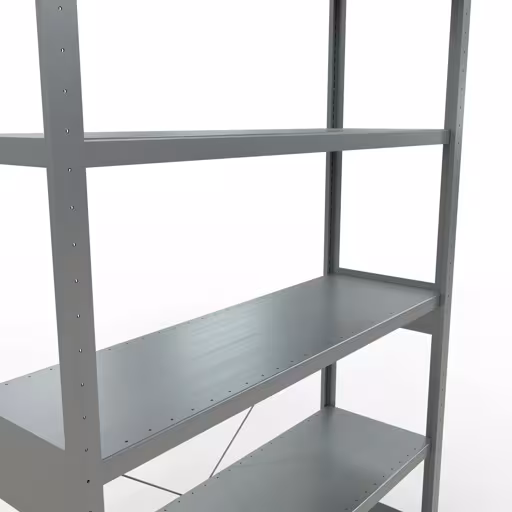 Abbildung Nr 12 des Artikels Stecksystem Grundregal 2500x1300x400 mm, Typ 250 kg, verzinkt aus der Produktgruppe Stecksystem von der Marke Schulte Lagertechnik