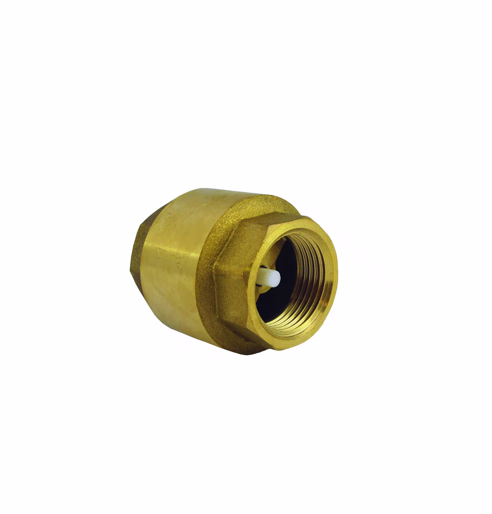 Durchgang Rückschlagventil DN 15 - 1/2 Zoll Rückflussverhinderer IG-IG für Brunnenleitung, Gartenwasser, Pumpen, Wasserinstallation von der Marke Puteus Rückschlagventile mit Durchgang IG-IG Typ Größe: 1/2 Zoll aus der Kategorie Kugelhähne & Absperrventile mit der Artikelnr. 51001