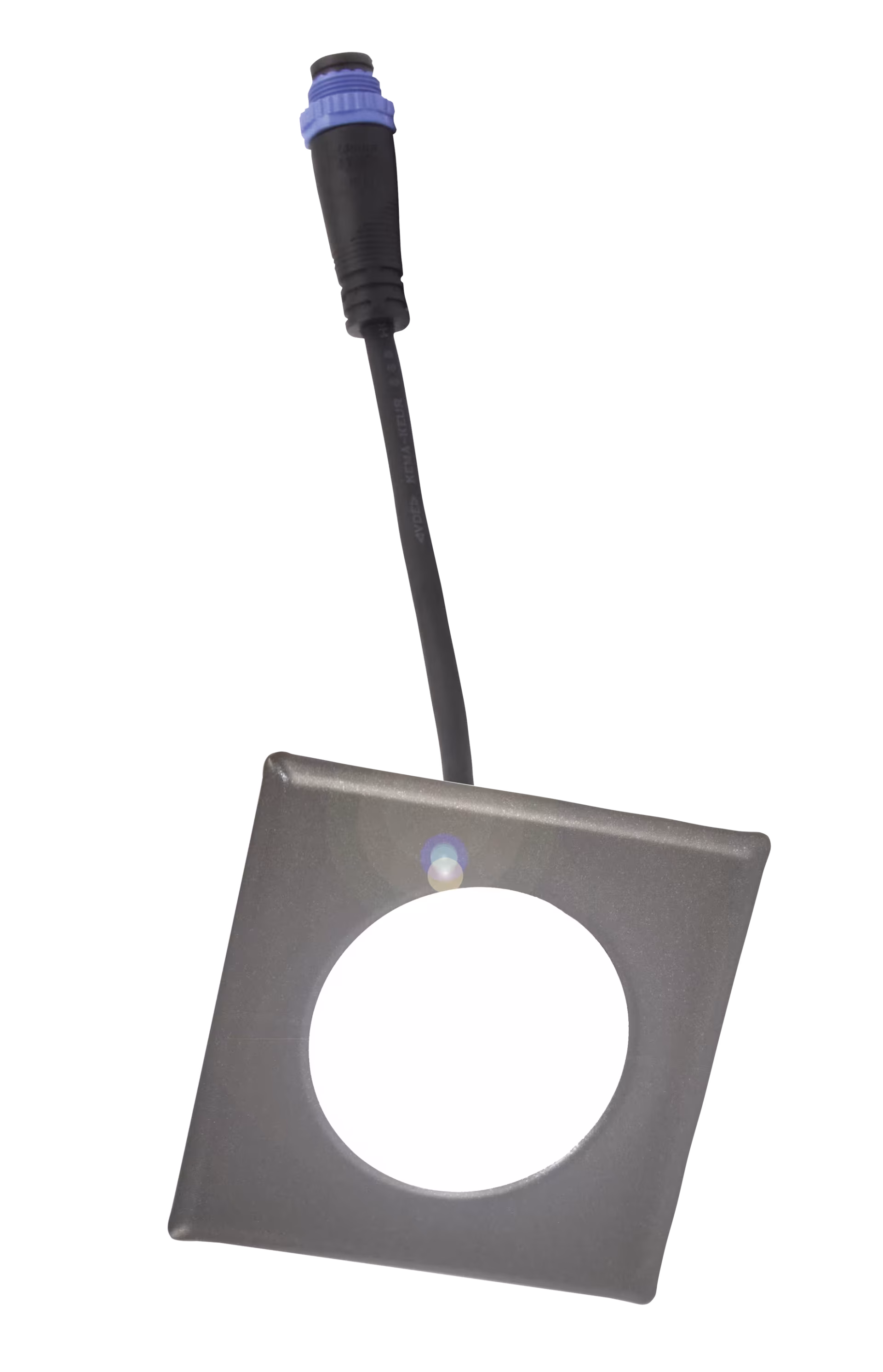 TerraLight Einzelspot eckig 60 x 60 mm, anthrazit DB 703 FS, kaltweiß aus der Kategorie Terrassenbeleuchtung mit der Artikelnr. 505 70 110