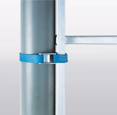 Zurrband mit Klemmschloss aus der Kategorie Steigtechnik Zubehör & Ersatzteile mit der Artikelnummer 019960
