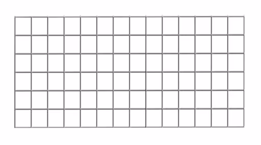 Drahtgitter-Seitenwand 300 x 700 mm (H x T), glanzverzinkt aus der Kategorie Zubehör mit der Artikelnummer 12461-B