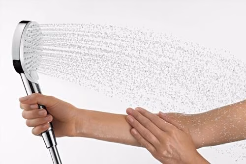 Hansgrohe Handbrause CROMETTA VARIO DN 15 EcoSmart Verschwender gering 6 l/min weiß/chrom