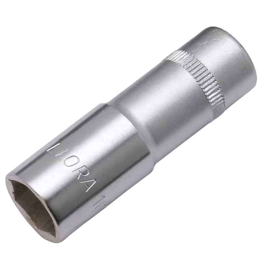 Zündkerzen-Steckschl.-einsatz 1/2", mit Magnet, sechskant, 771-LMG 20,8 mm (13/16"af) von ELORA Zündkerzen-Steckschl.-einsatz 1/2", mit Magnet, sechskant, 771-LMG aus der Kategorie Motor, Öldienst, Auspuff, Kupplung mit der Artikelnr. 0771032082300