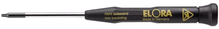 Elektronik Schraubendreher ESD, TORX®, 620-TTX 15 ESD von ELORA Elektronik Schraubendreher ESD, TORX®, 620-TTX ESD aus der Kategorie ESD-Schraubendreher mit der Artikelnr. 0620000153000