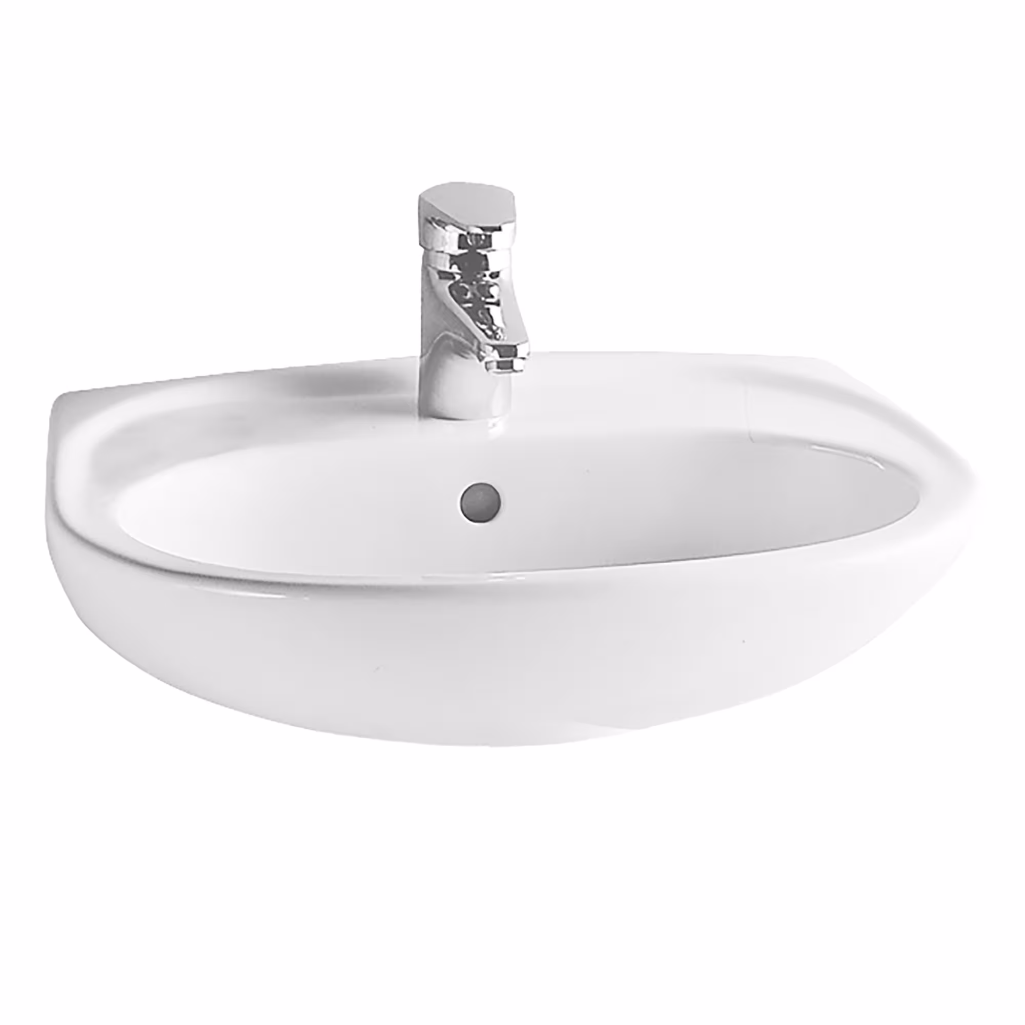 Waschbecken und Waschtische Design "Base" weiß Typ Ausführung: Waschtisch 60 cm weiß aus der Kategorie Waschtische mit der Artikelnr. 1997777