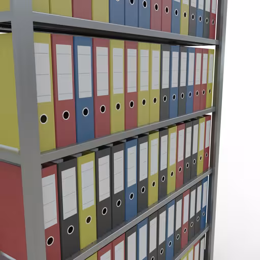 Produktbild Nr 13 des Artikels Grundregal, Büro-Fachbodenregal Stecksystem MULTIplus85, 2300 x 1300 x 300 mm (HxBxT), 7 Fachböden, Kreuzstrebe, verzinkt, mit Anschlagleiste Abbildung Nr 13 des Artikels Grundregal, Büro-Fachbodenregal Stecksystem MULTIplus85, 2300 x 1300 x 300 mm (HxBxT), 7 Fachböden, Kreuzstrebe, verzinkt, mit Anschlagleiste aus der Produktgruppe Büroregale von der Marke Schulte Lagertechnik