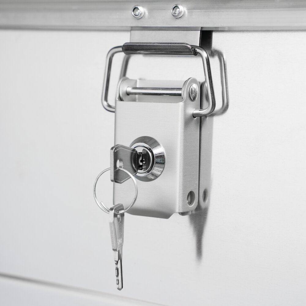 Munk Schloss-Set mit 2 Schlüsseln verschieden schließend