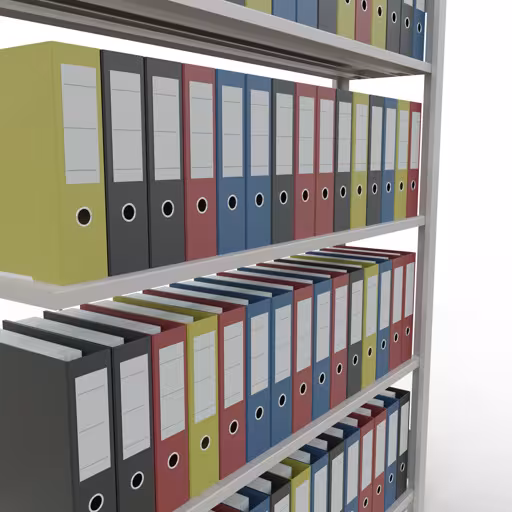 Produktbild Nr 11 des Artikels Anbauregal, Büro-Fachbodenregal Stecksystem MULTIplus85, 1800 x 1300 x 300 mm (HxBxT), 5 Fachböden, Kreuzstrebe, ohne Anschlagleiste, lichtgrau Abbildung Nr 11 des Artikels Anbauregal, Büro-Fachbodenregal Stecksystem MULTIplus85, 1800 x 1300 x 300 mm (HxBxT), 5 Fachböden, Kreuzstrebe, ohne Anschlagleiste, lichtgrau aus der Produktgruppe Büroregale von der Marke Schulte Lagertechnik