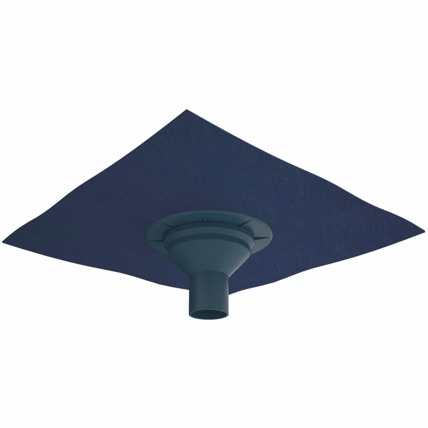 MERT Grundkörper Flansch, waagerecht, Dichtungsmanschette vormontiert aus der Kategorie Bodenabläufe mit der Teilenummer DU-T2100-G