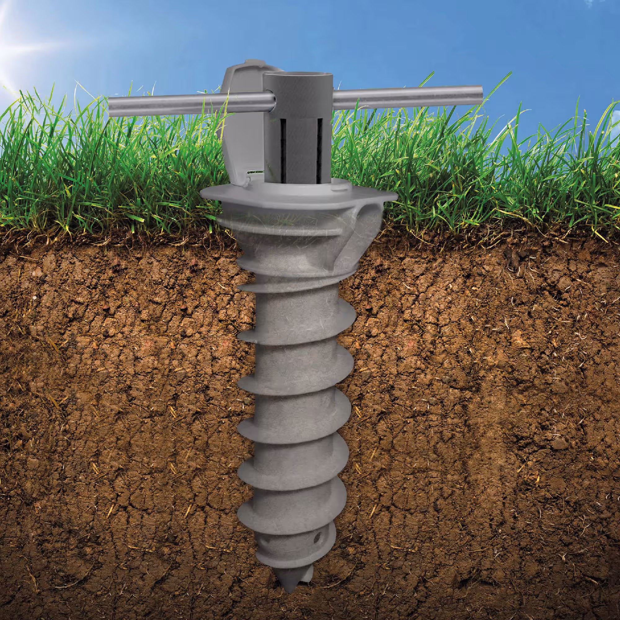 Eindreh-Bodenhülse mit Eindrehwerkzeug von der Marke Juwel JUWEL DUO-Boden-Schraubanker und Eindreh-Bodenhülse Typ Ausführung: Eindreh-Bodenhülse mit Eindrehwerkzeug aus der Kategorie Gartenausstattung Ersatzteile mit der Artikelnr. 30028