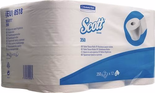 Primary Image 2214743 Toilettenpapier Scott 8518 3-lagig,Kleinrollen 36 Rollen à 350 Blatt SCOTT