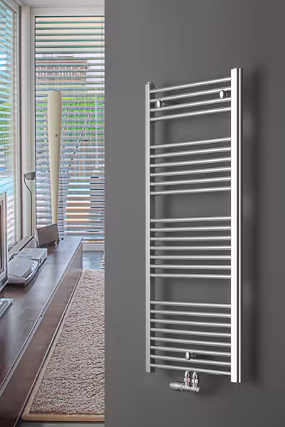 Badheizkörper C1 Mittenanschluss Chrom aus der Kategorie Bad-Heizkörper