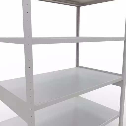 Abbildung Nr 15 des Artikels Stecksystem Grundregal 2500x1300x800 mm, Typ 250 kg, verzinkt / lichtgrau aus der Produktgruppe Stecksystem von der Marke Schulte Lagertechnik