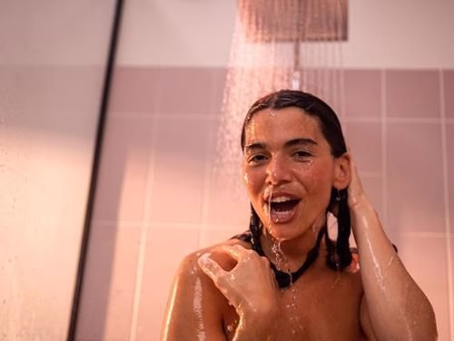 Hansgrohe Showerpipe CROMETTA E 240 1JET DN 15 chrom