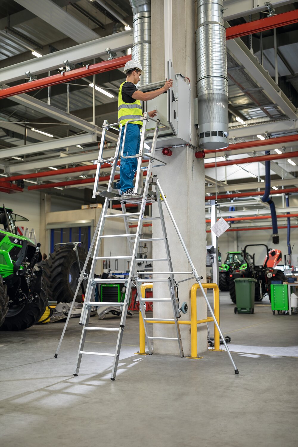 Munk Plattformleiter FlexxStep 4 Sprossen