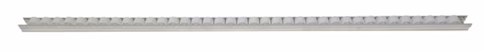Röllchenleiste für Bereitstellregal 1300 mm, verzinkt von Schulte Lagertechnik mit der Artikelnr. 33012