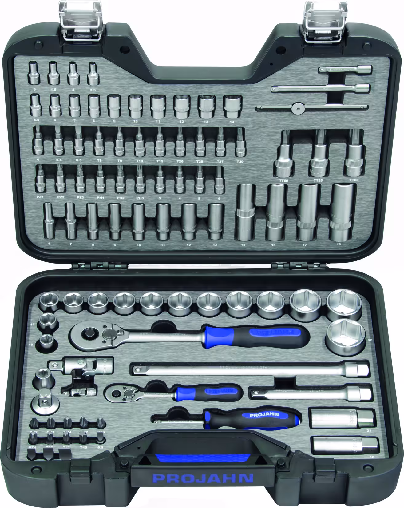 1/4" + 1/2" PROJAHN professional Steckschlüssel-Koffer 91-teilig von der Marke PROJAHN 1/4" + 1/2" PROJAHN professional Steckschlüssel-Koffer 91-teilig aus der Kategorie Steckschlüssel Sätze & Einzelteile mit der Artikelnummer 3904201