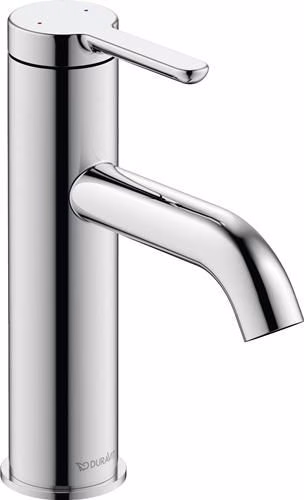 Duravit C.1 Einhebel-Waschtischmischer M ohne Zugstange, Chrom Hansgrohe