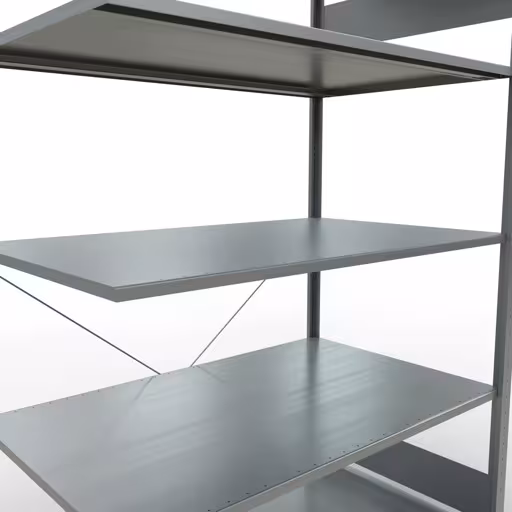 Zusatzbild des Artikels Stecksystem Anbauregal 2000x1300x800 mm, Typ 150 kg, verzinkt aus Anbauregal