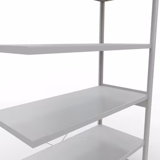 Abbildung Nr 7 des Artikels Stecksystem Anbauregal 2500x1300x600 mm, Typ 250 kg, lichtgrau aus der Produktgruppe Stecksystem von der Marke Schulte Lagertechnik