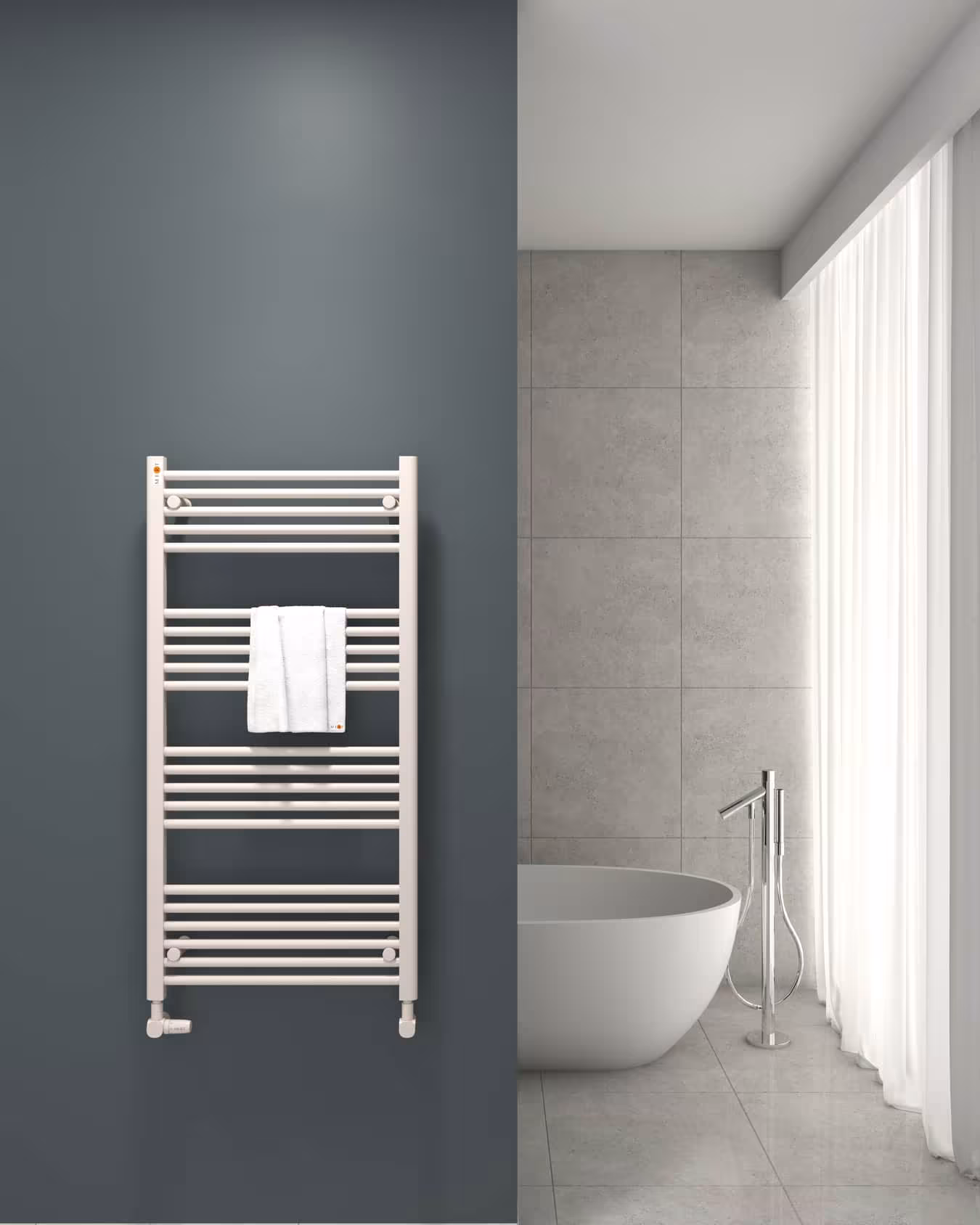 MERT Austausch Badheizkörper weiß gerade, 600*1200 mm, Standard re/li Anschluss (KEIN Mittelanschluss) von der Marke MERT MERT Austausch Badheizkörper weiß gerade, Standard re/li Anschluss (KEIN Mittelanschluss) Typ Größe: 600x1200 mm aus der Kategorie Austausch-Heizkörper mit der Artikelnr. 1-60x120-S