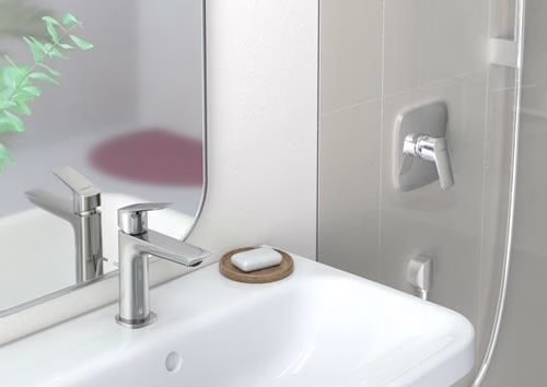 Hansgrohe Einhebel-Waschtischmischer LOGIS 110 ohne Ablaufgarnitur chrom
