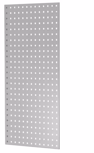 Lochplatten-Seitenblende, 90 x 1000 x 500 mm (H x T), RAL 7035 lichtgrau aus der Kategorie Zubehör mit der Artikelnummer 35667