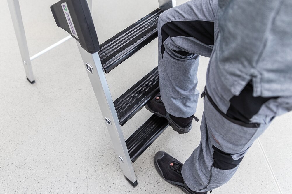 Munk Trittauflage clip-step relax Meterware, grau