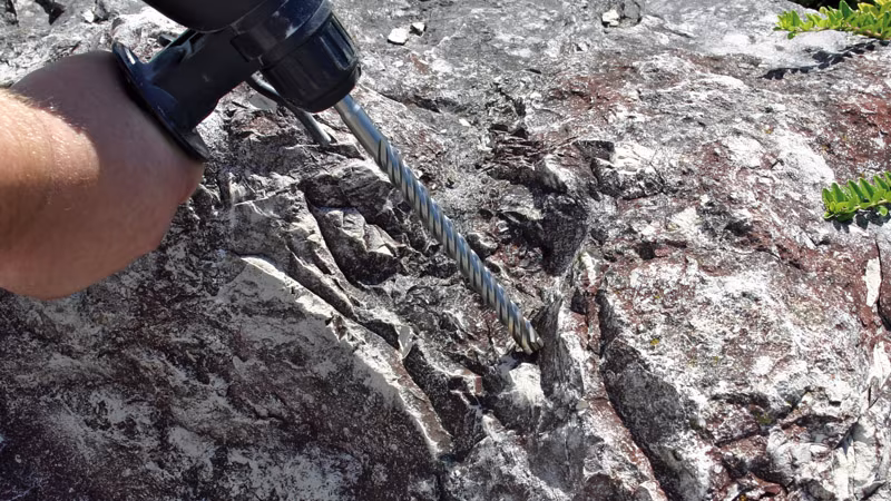 QUAD-SDS plus Hammerbohrer-Kassette 7-teilig Rock, Draußen