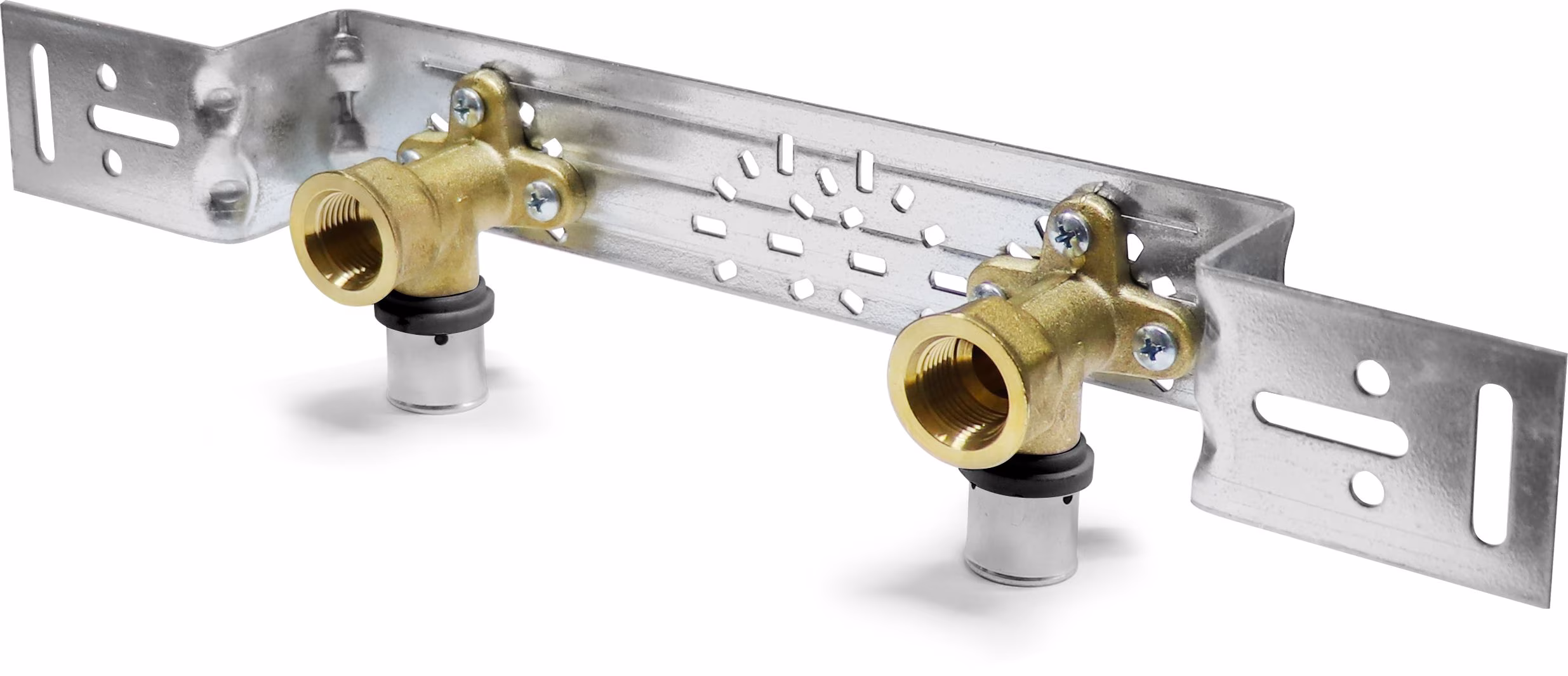 Pipetec Press-Wandwinkelset/ Wandwinkel montiert auf Montageplatte, abgewinkelt, Stichmaß 153mm aus der Kategorie Werkzeuge & Zubehör mit der Artikelnummer PFWWSETGU20