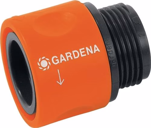 Übergangs-Schlauchstück Kunststoff 26,5mm G 3/4 Zoll GARDENA von der Marke Gardena Übergangs-Schlauchstück Kunststoff 26,5mm G 3/4 Zoll GARDENA aus der Kategorie Schlauchverbinder, Kupplungen und Anschlüsse mit der Teilenummer 4000350255