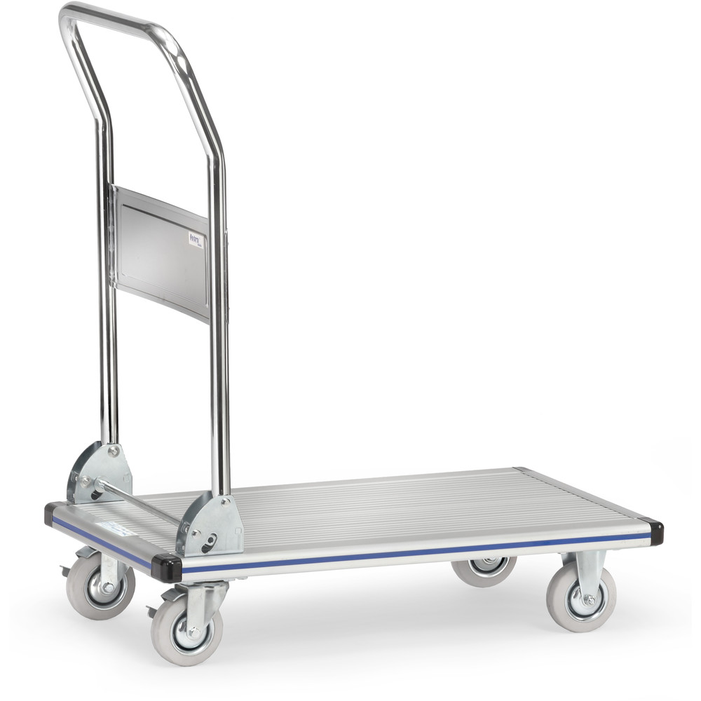 Alu-Plattformwagen mit klappbarem Rohrschiebebügel aus der Kategorie Wagen mit der Teilenummer 3120