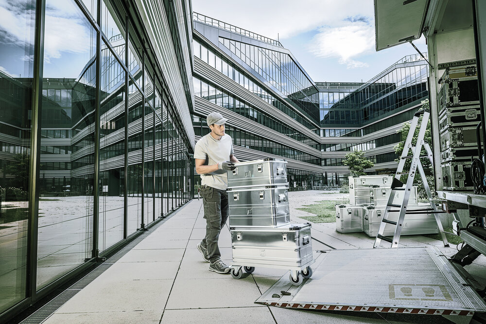 Munk Transportkisten stapelbar 47 L