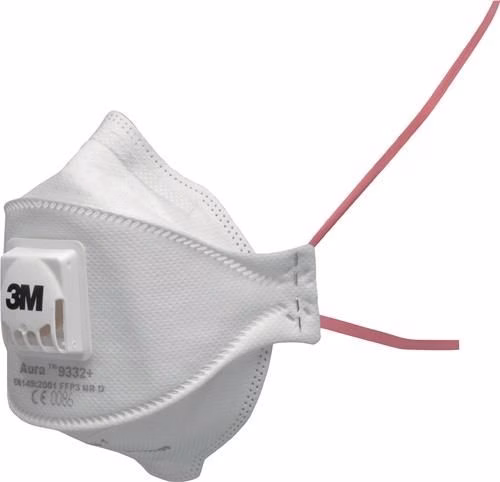 Atemschutzmaske 9332+ FFP3/V NRD mit Ausatemventil 10 Stück/Karton 3M