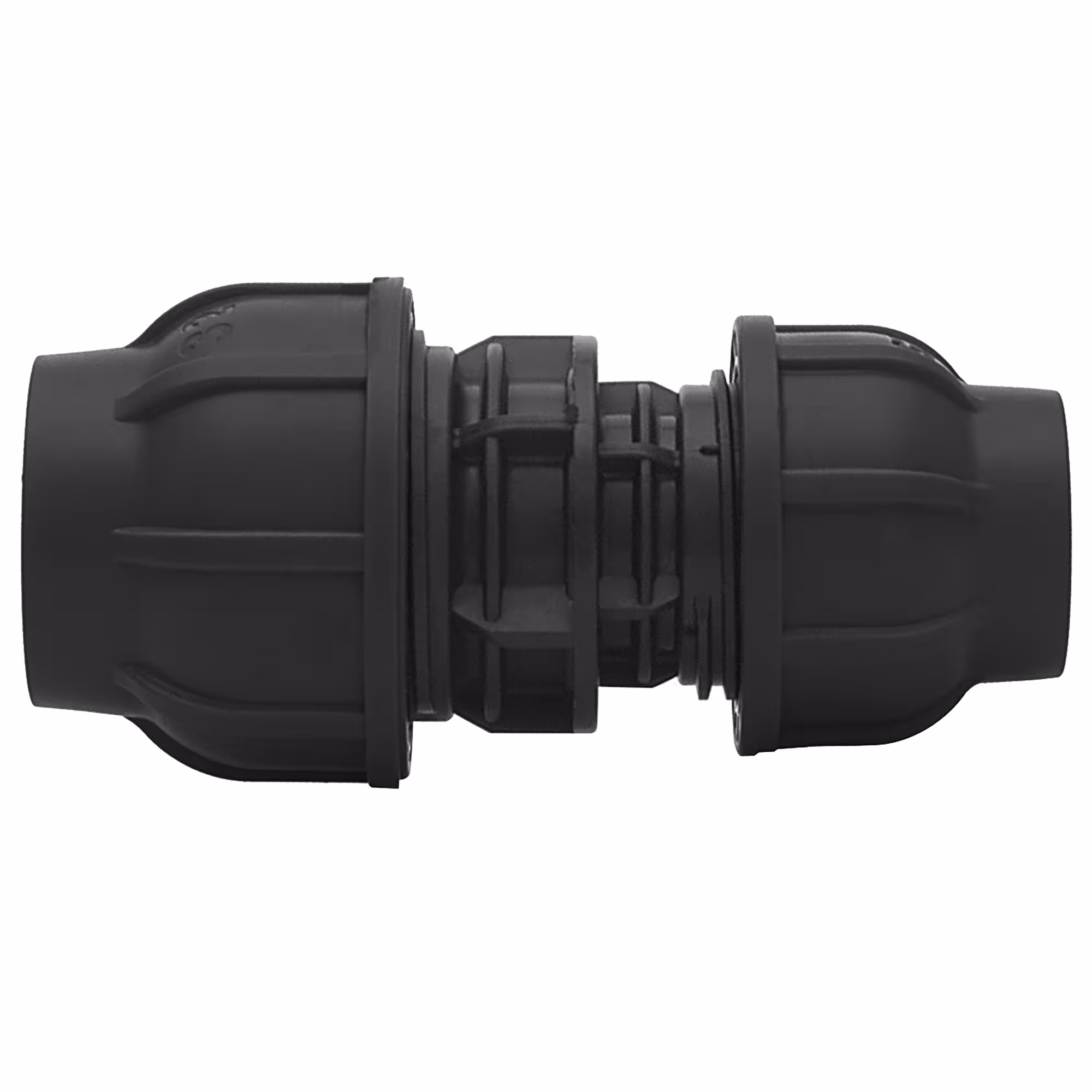 PE Verschraubung Kupplung Ø 50 x 25 mm Reduzierung von der Marke Gebo Kupplungen mit Reduzierung Typ Größe: 50 mm x 25 mm aus der Kategorie PE Rohr Kunststoff Fittings mit der Artikelnr. 13065025