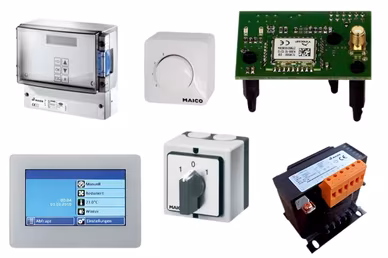 Elektrokomponenten Lüftung Elektrokomponenten Lüftung