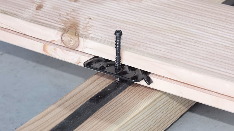 beko TERRASYS Distanz- und Belüftungsband 10 x 6 mm, einseitig selbstklebend Holz, Maschine, Schraube, Klammer, Sperrholz